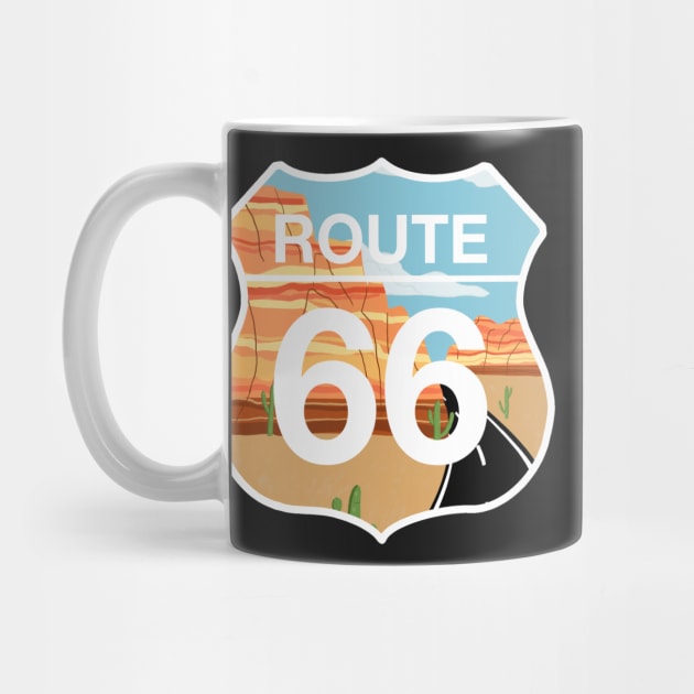 Route 66 Sign by CMORRISON12345